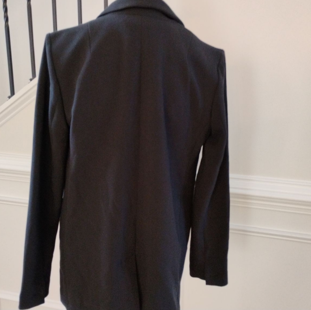 Banana Republic Women's Black Blazer Sz-10 - Picture 13 of 13
